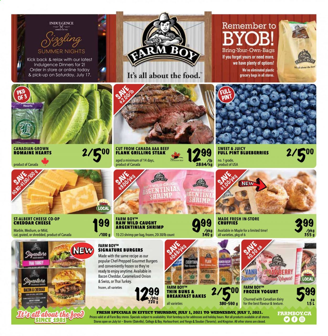 Farm Boy flyer - July 01, 2021 - July 07, 2021. Page 1