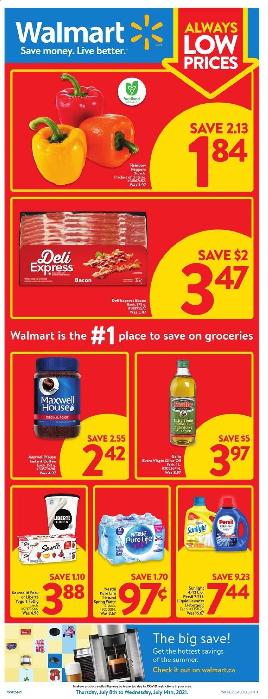 Walmart flyer - July 08, 2021 - July 14, 2021. Page 1