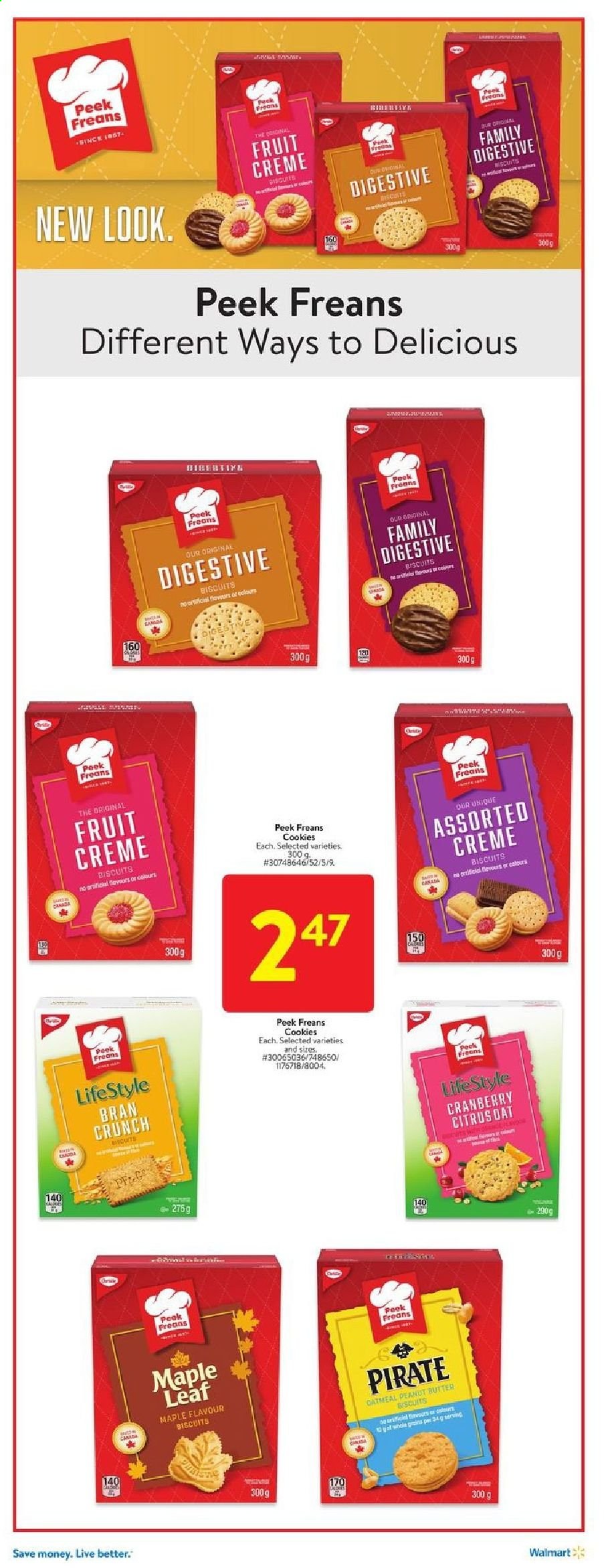 thumbnail - Circulaire Walmart - 08 Juillet 2021 - 14 Juillet 2021 - Produits soldés - biscuits, cookies. Page 4.