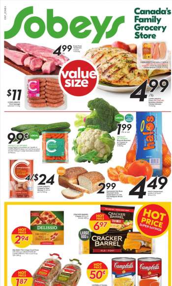 Sobeys Flyer - July 08, 2021 - July 14, 2021.