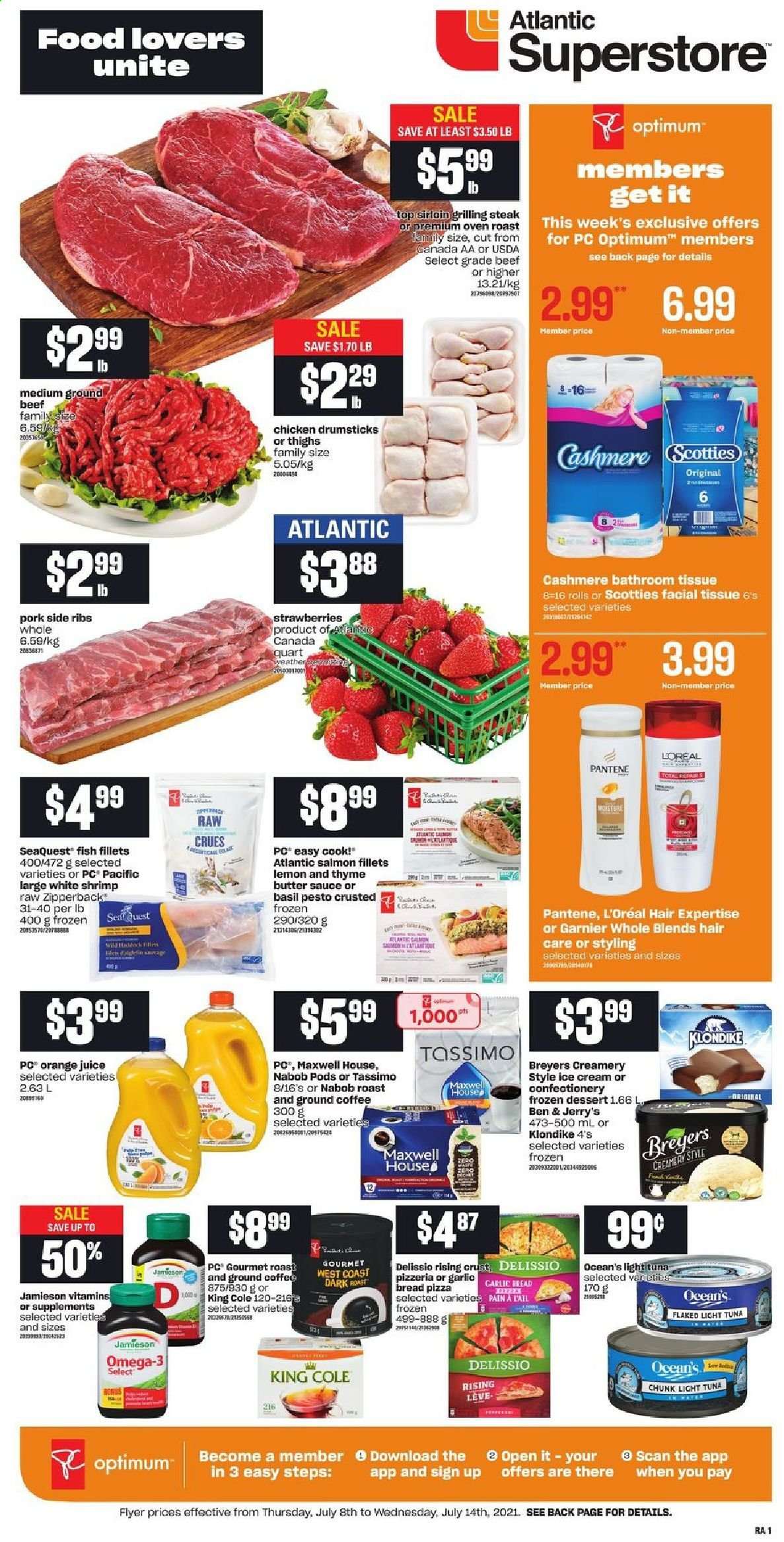 Atlantic Superstore flyer - July 08, 2021 - July 14, 2021. Page 1