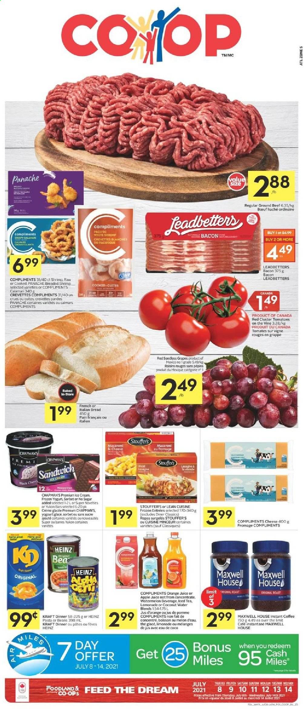 Co-op flyer - July 08, 2021 - July 14, 2021. Page 1