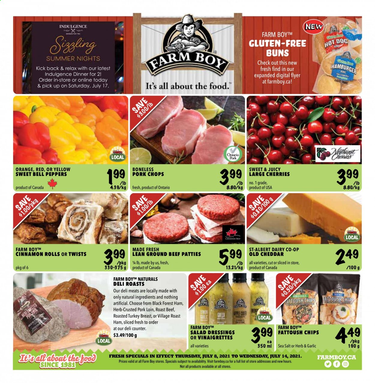 Farm Boy flyer - July 08, 2021 - July 14, 2021. Page 1