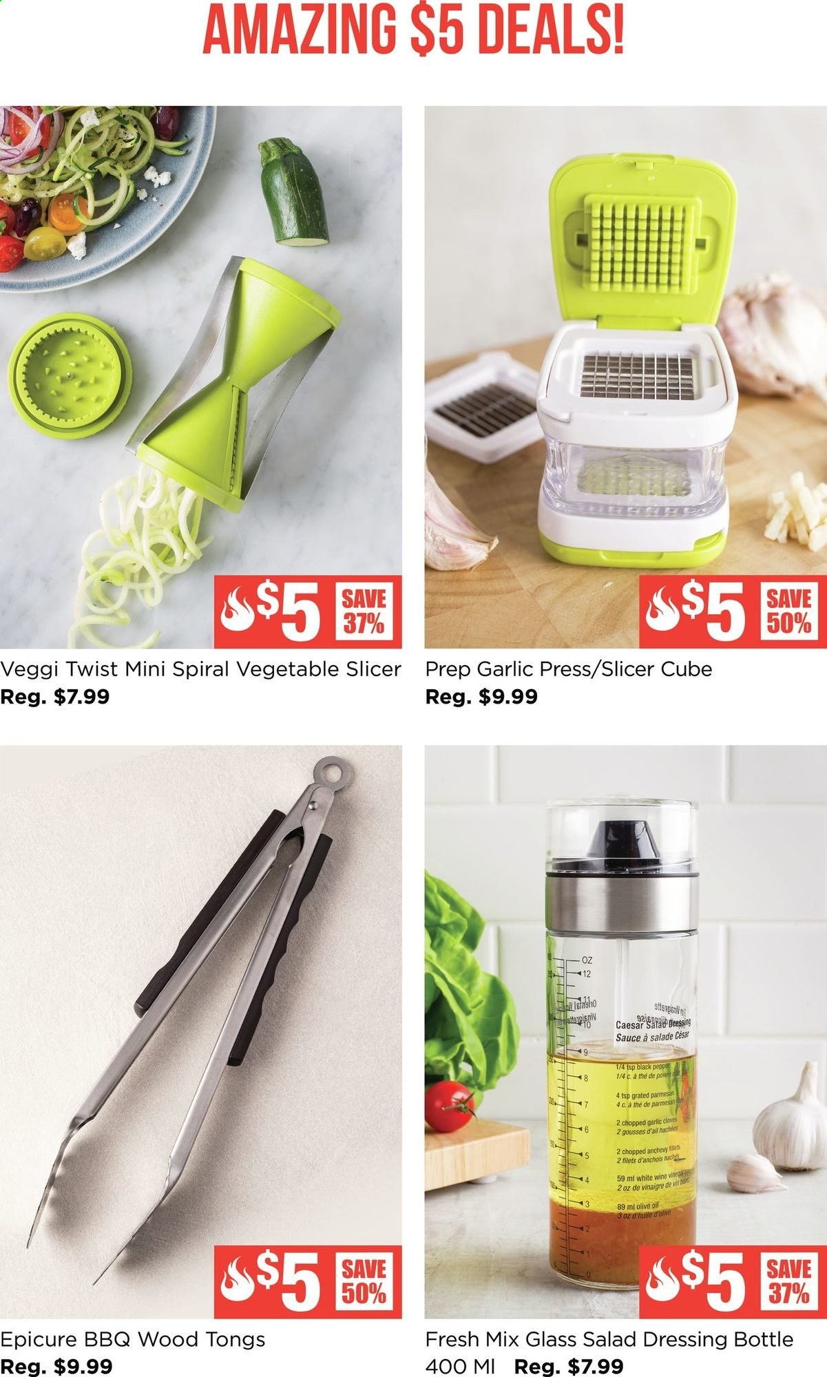 thumbnail - Kitchen Stuff Plus Flyer - July 12, 2021 - July 18, 2021 - Sales products - slicer, garlic press. Page 6.