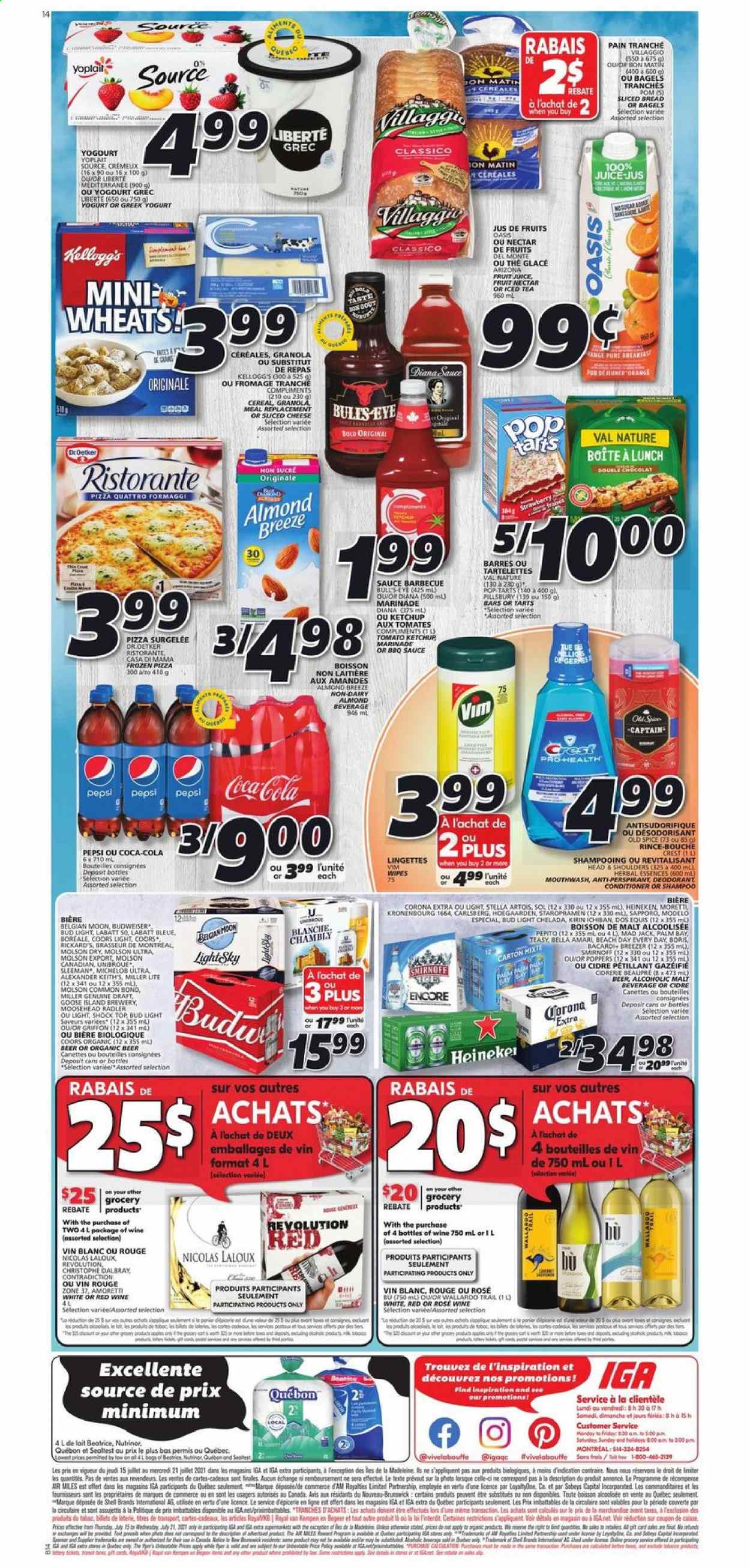 IGA flyer - July 15, 2021 - July 21, 2021. Page 2