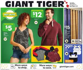 Giant Tiger Flyer - July 14, 2021 - July 20, 2021.
