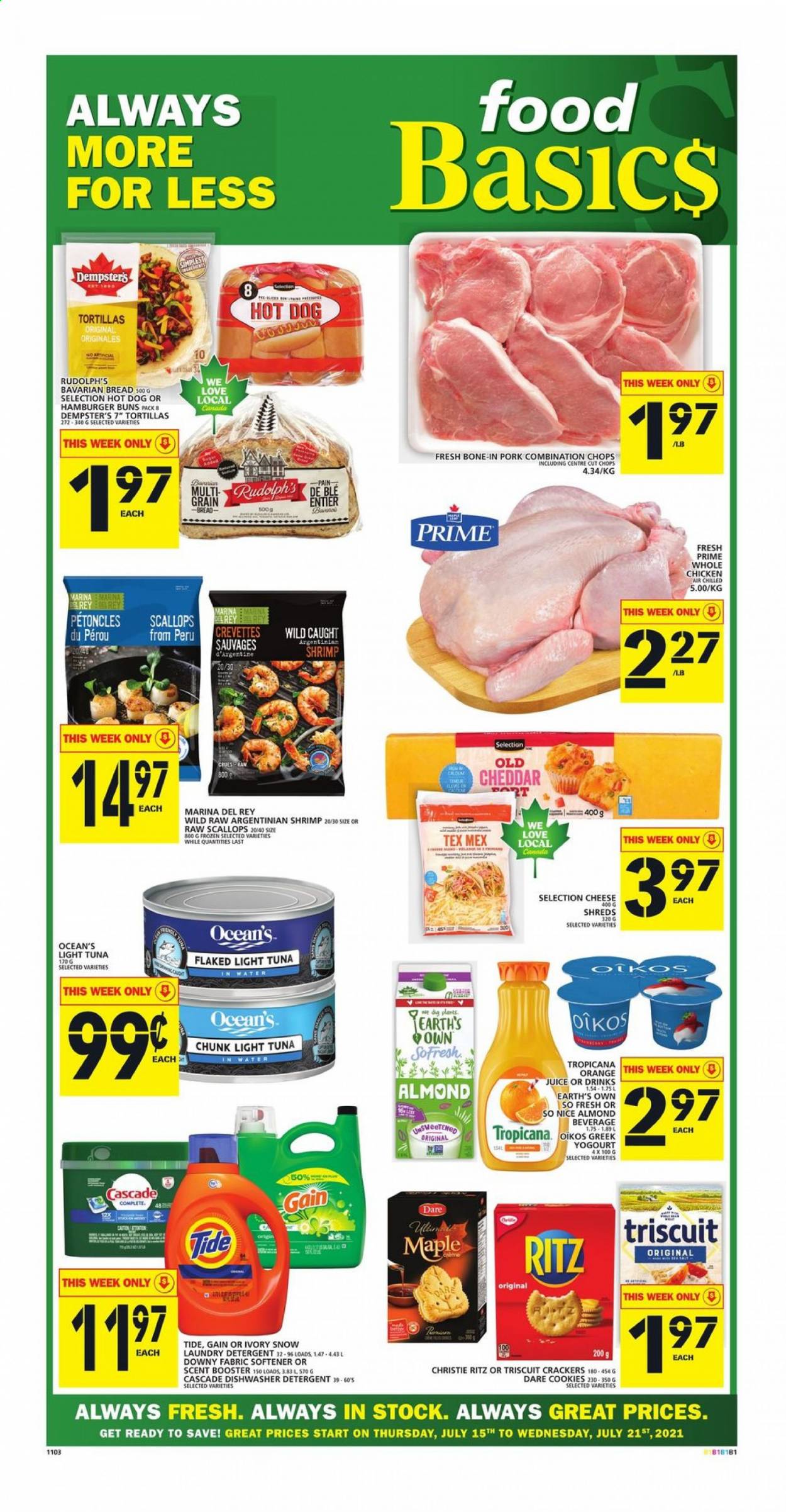 Food Basics flyer - July 15, 2021 - July 21, 2021. Page 1