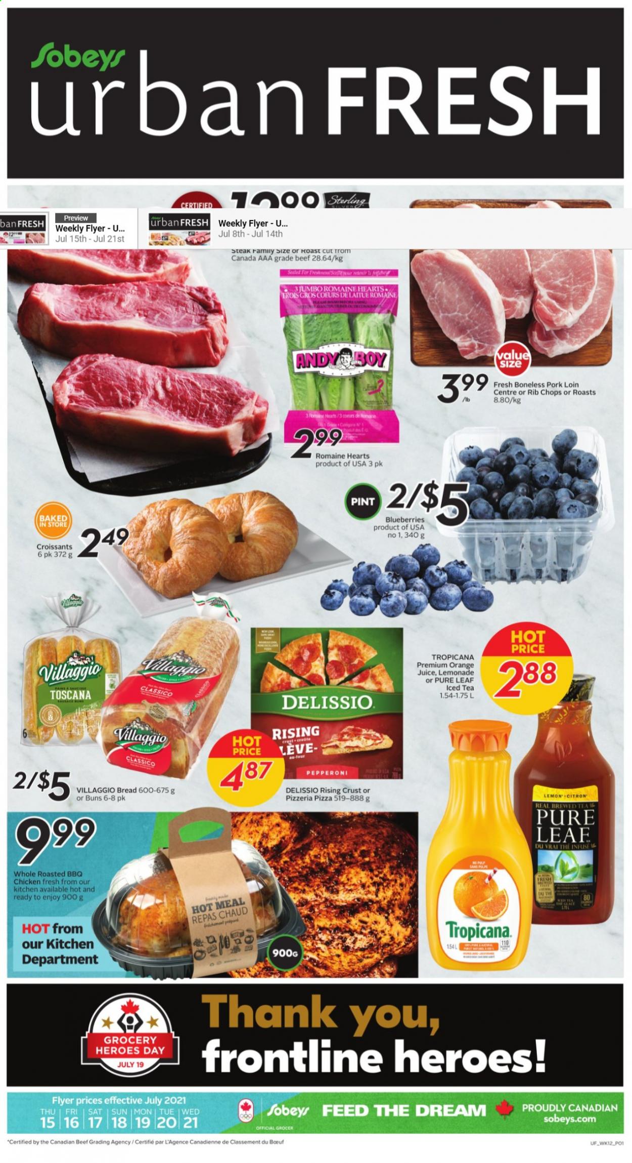 Sobeys Urban Fresh flyer - July 15, 2021 - July 21, 2021. Page 1