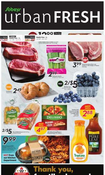 Circulaire Sobeys Urban Fresh - 15 Juillet 2021 - 21 Juillet 2021.