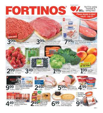 Fortinos Flyer - July 15, 2021 - July 21, 2021.