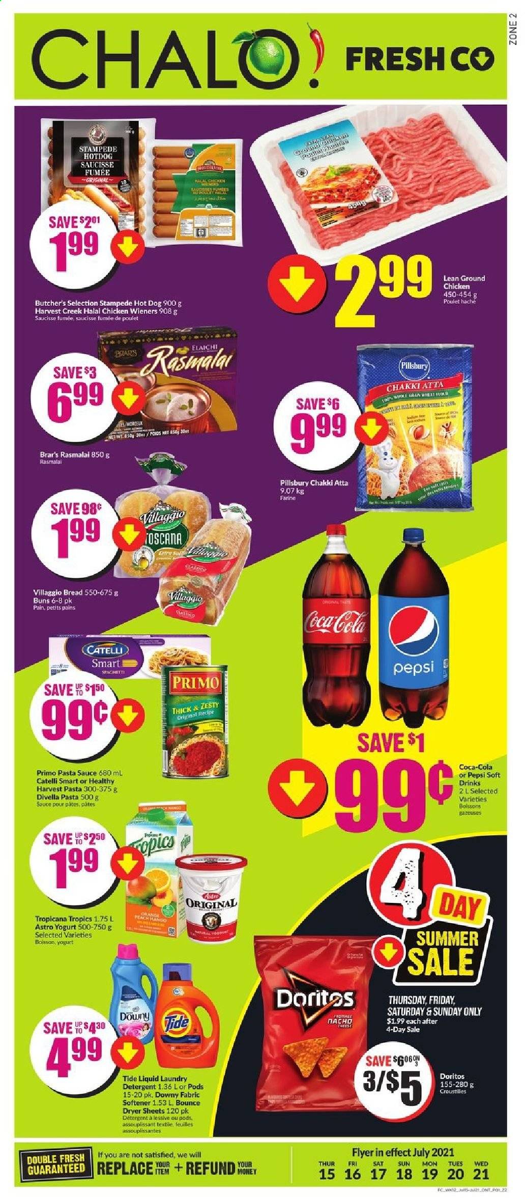 Chalo! FreshCo. flyer - July 15, 2021 - July 21, 2021. Page 1