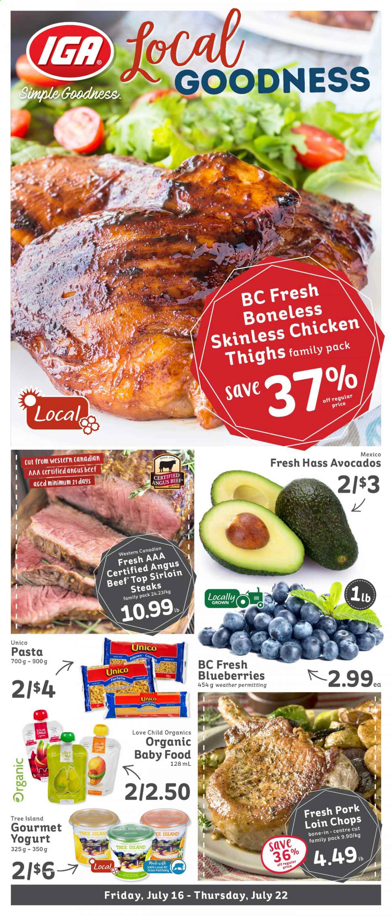 IGA Simple Goodness flyer - July 16, 2021 - July 22, 2021. Page 1