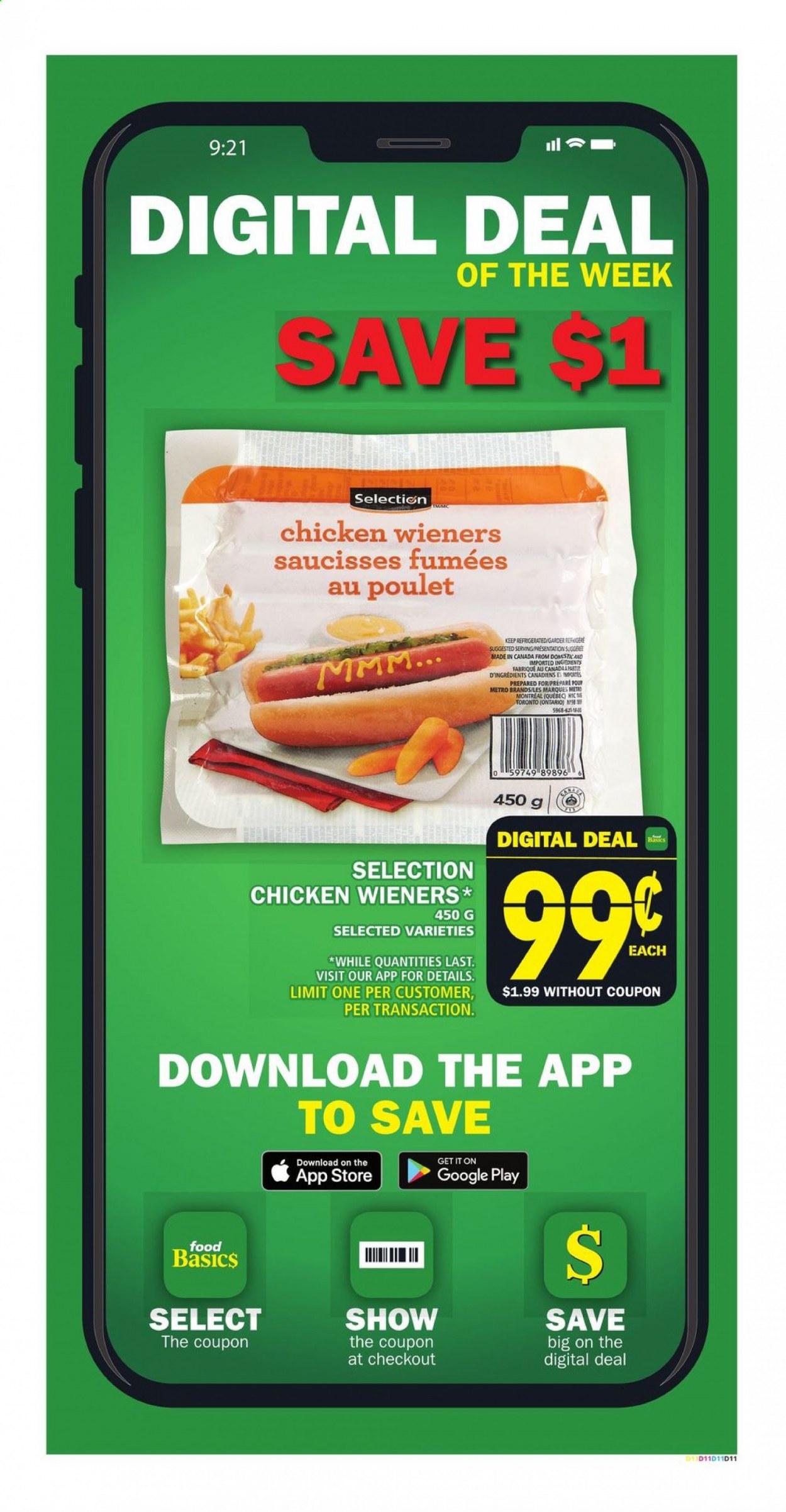 Food Basics flyer - July 22, 2021 - July 28, 2021. Page 7