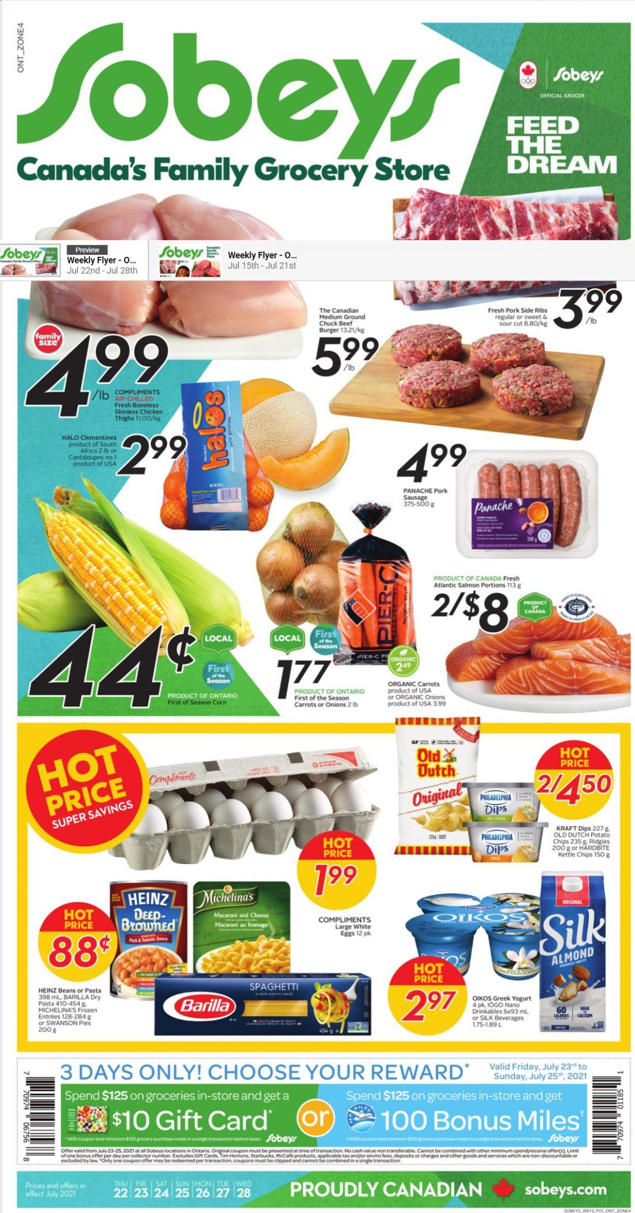 Sobeys flyer - July 22, 2021 - July 28, 2021. Page 1
