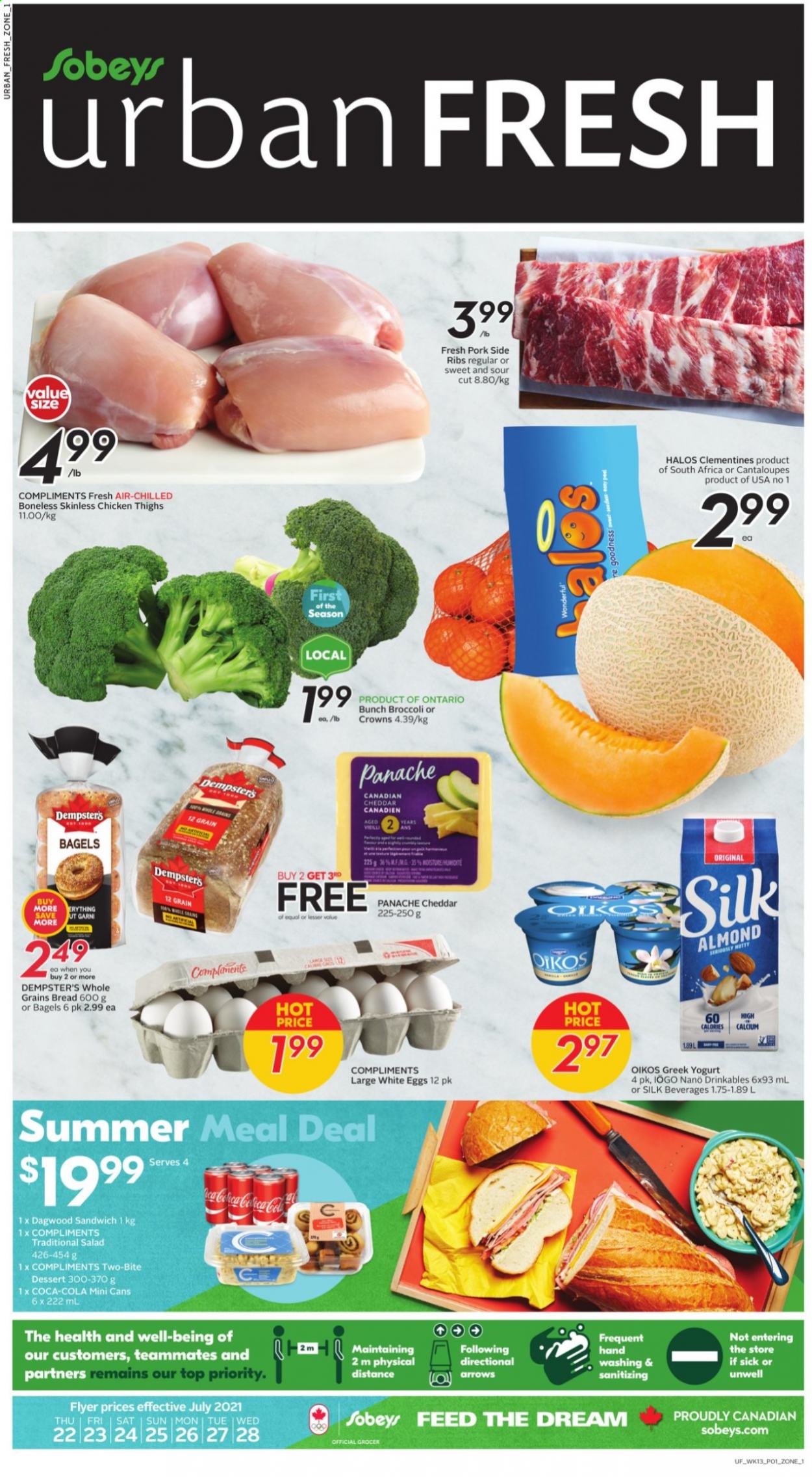 Sobeys Urban Fresh flyer - July 22, 2021 - July 28, 2021. Page 1