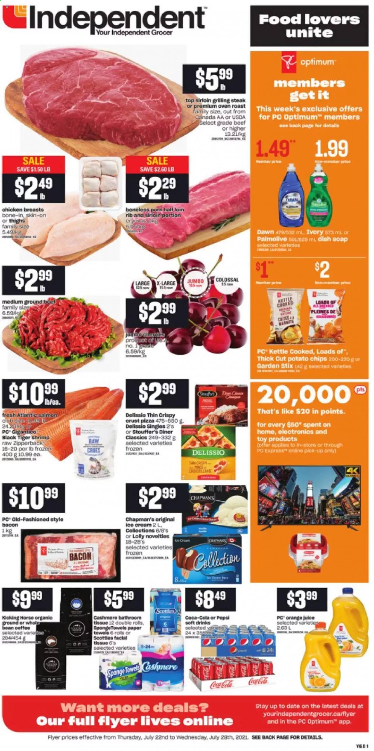 Independent flyer - July 22, 2021 - July 28, 2021. Page 1