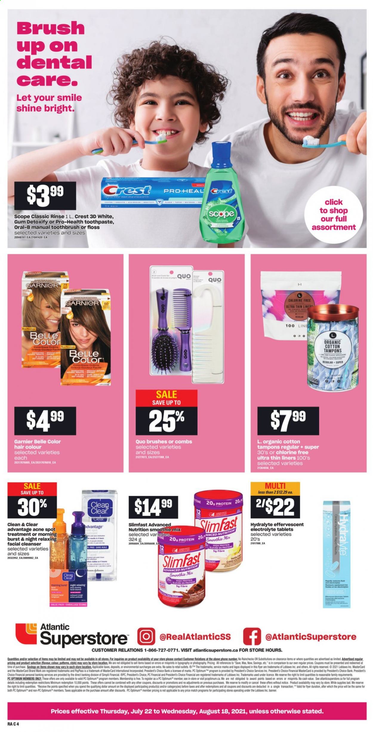 Atlantic Superstore flyer - July 22, 2021 - August 18, 2021. Page 4