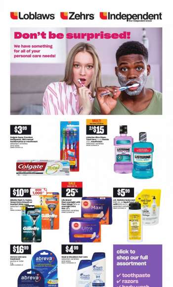 Loblaws Flyer - July 22, 2021 - August 18, 2021.