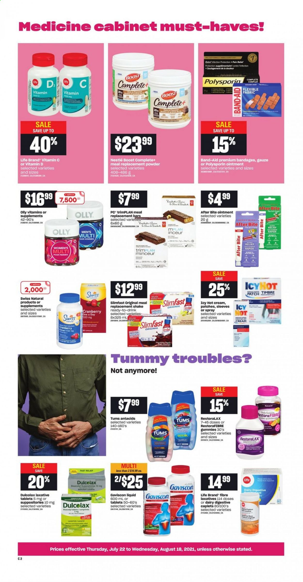 Loblaws flyer - July 22, 2021 - August 18, 2021. Page 2