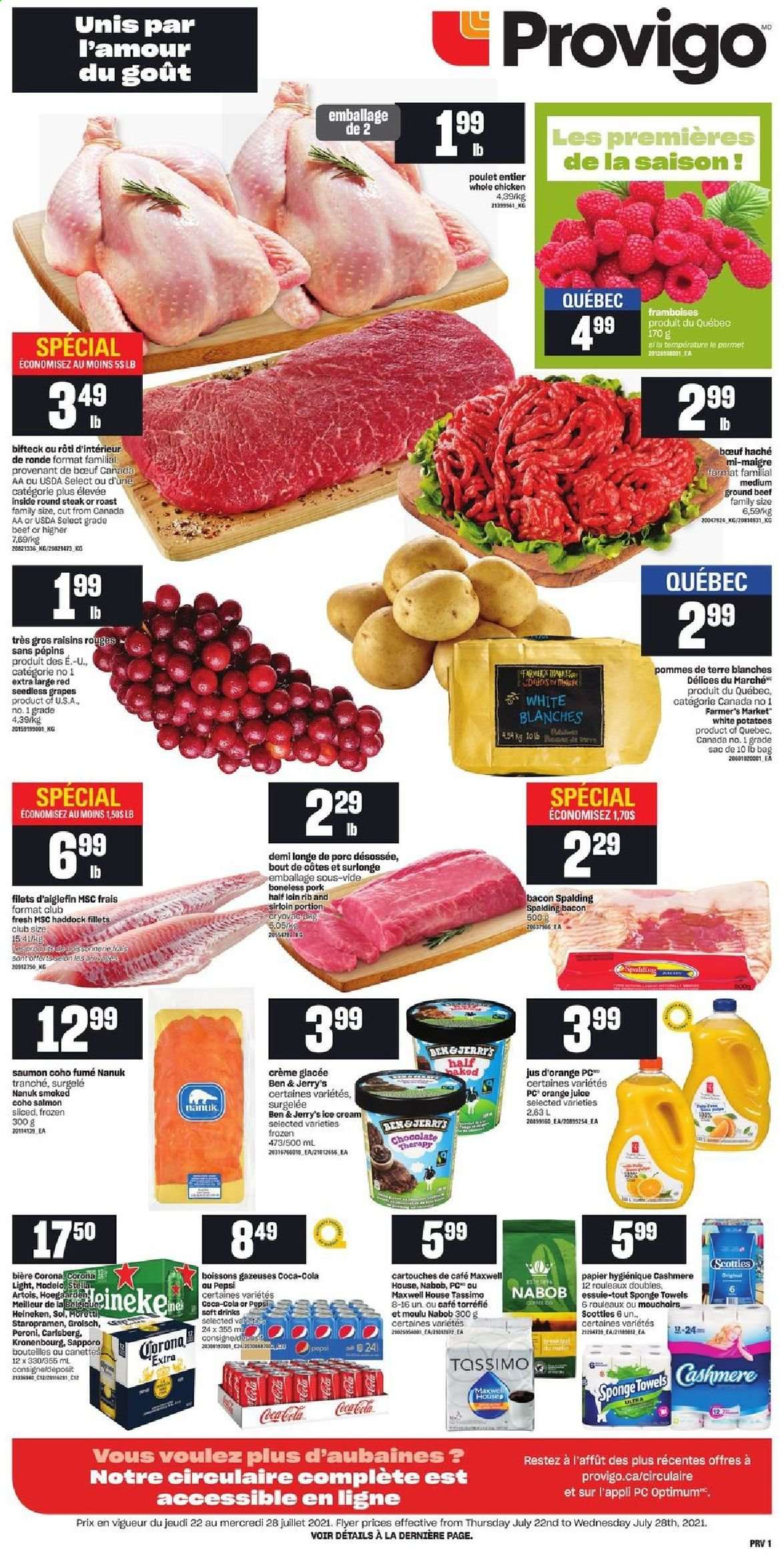 Provigo flyer - July 22, 2021 - July 28, 2021. Page 1