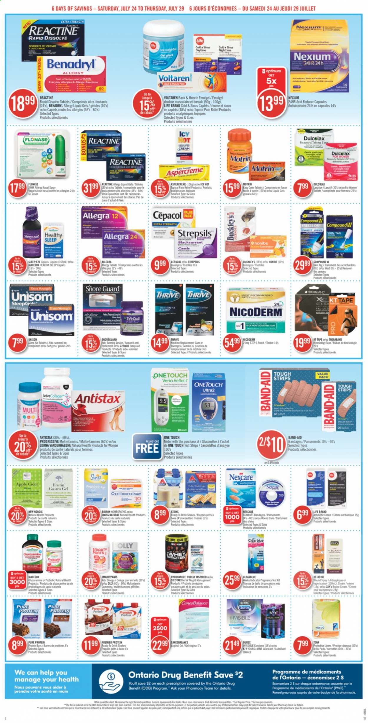 Shoppers Drug Mart flyer - July 24, 2021 - July 29, 2021. Page 2