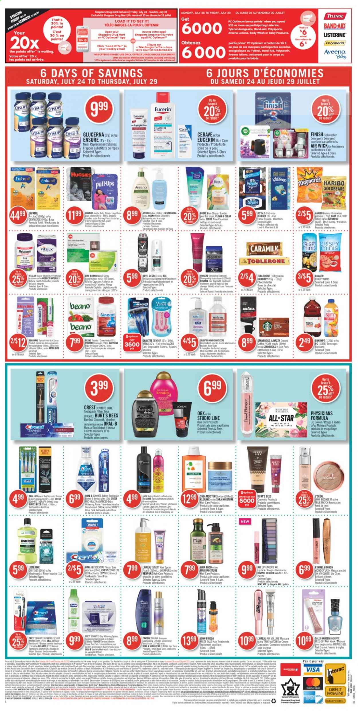 Shoppers Drug Mart flyer - July 24, 2021 - July 29, 2021. Page 10