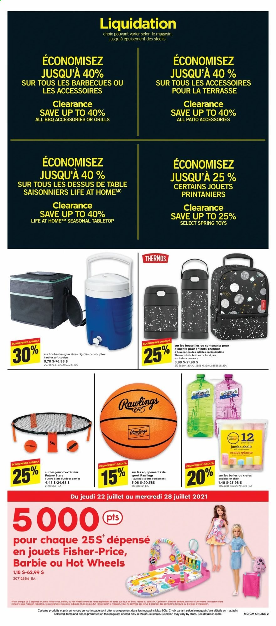 Maxi & Cie flyer - July 22, 2021 - July 28, 2021. Page 16
