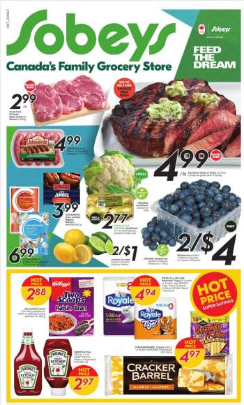 Sobeys Flyer - July 29, 2021 - August 04, 2021.