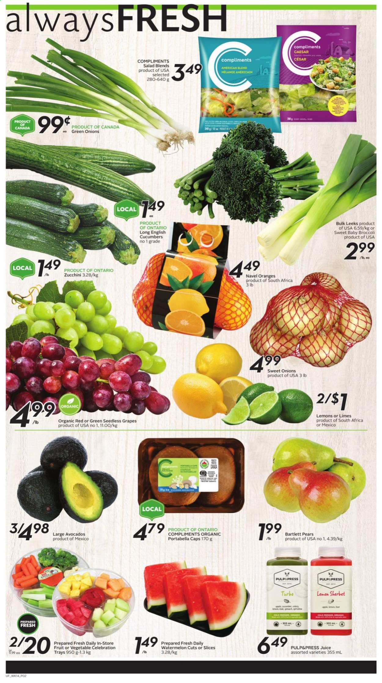 Sobeys Urban Fresh flyer - July 29, 2021 - August 04, 2021. Page 2