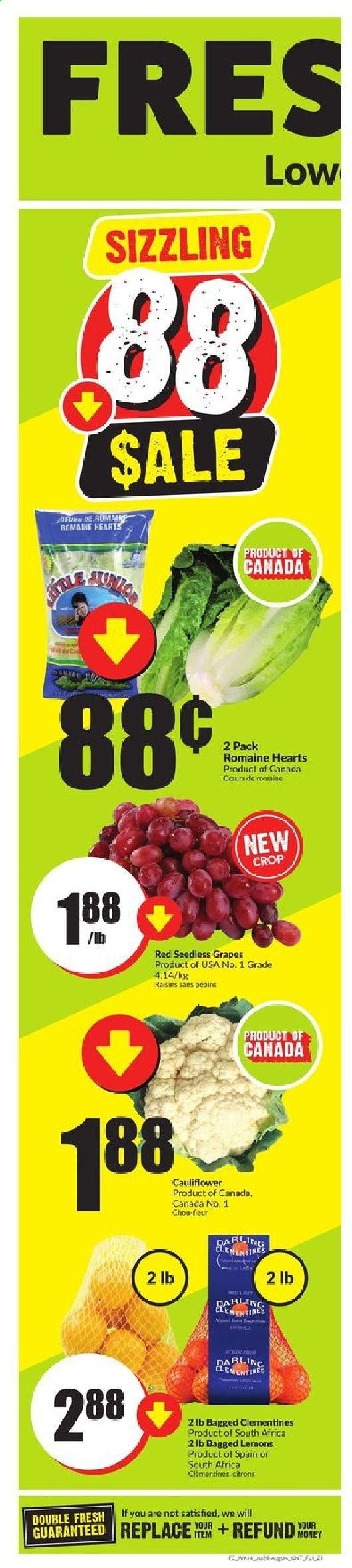 FreshCo. flyer - July 29, 2021 - August 04, 2021. Page 11