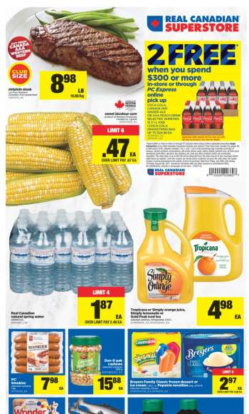 Circulaire Real Canadian Superstore - 30 Juillet 2021 - 05 Août 2021.
