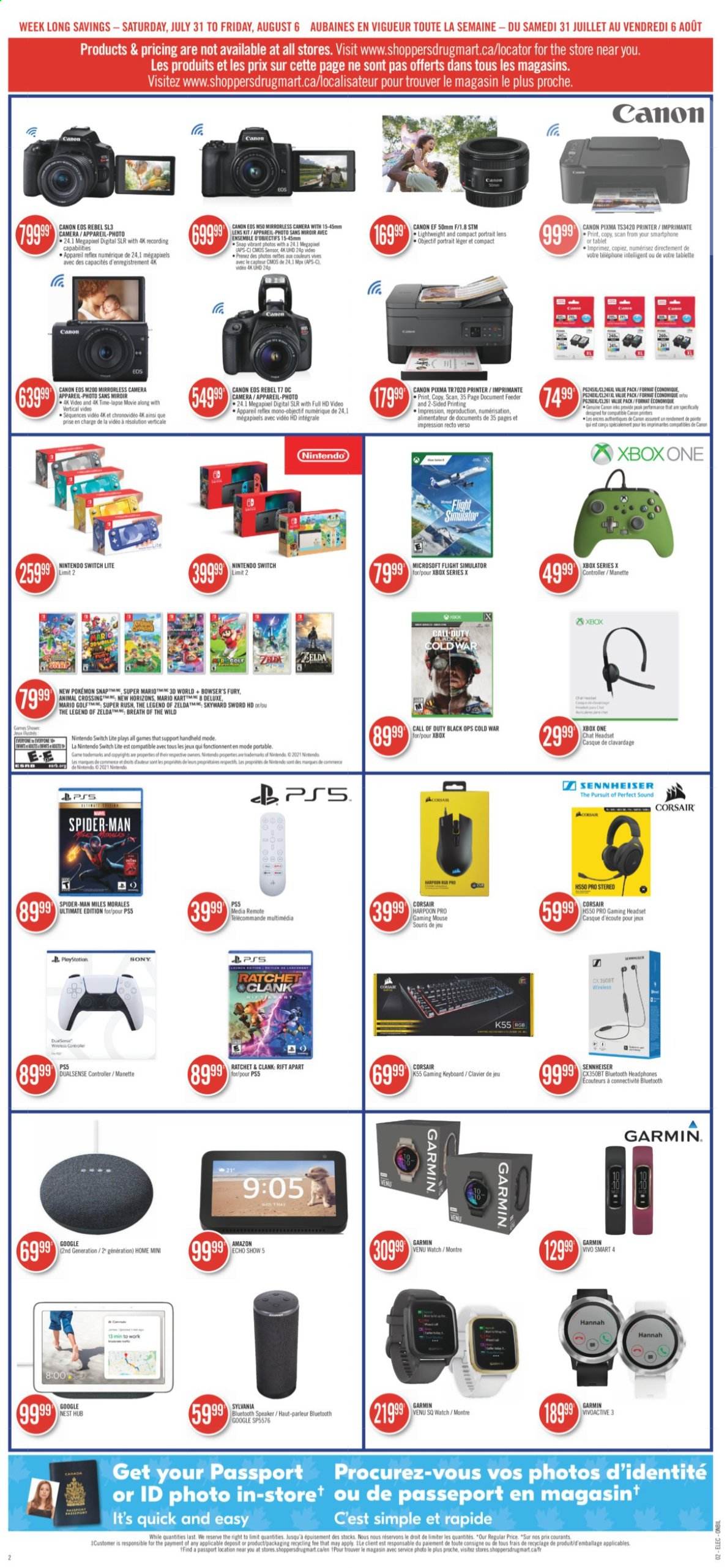 Shoppers Drug Mart flyer - July 31, 2021 - August 06, 2021. Page 8