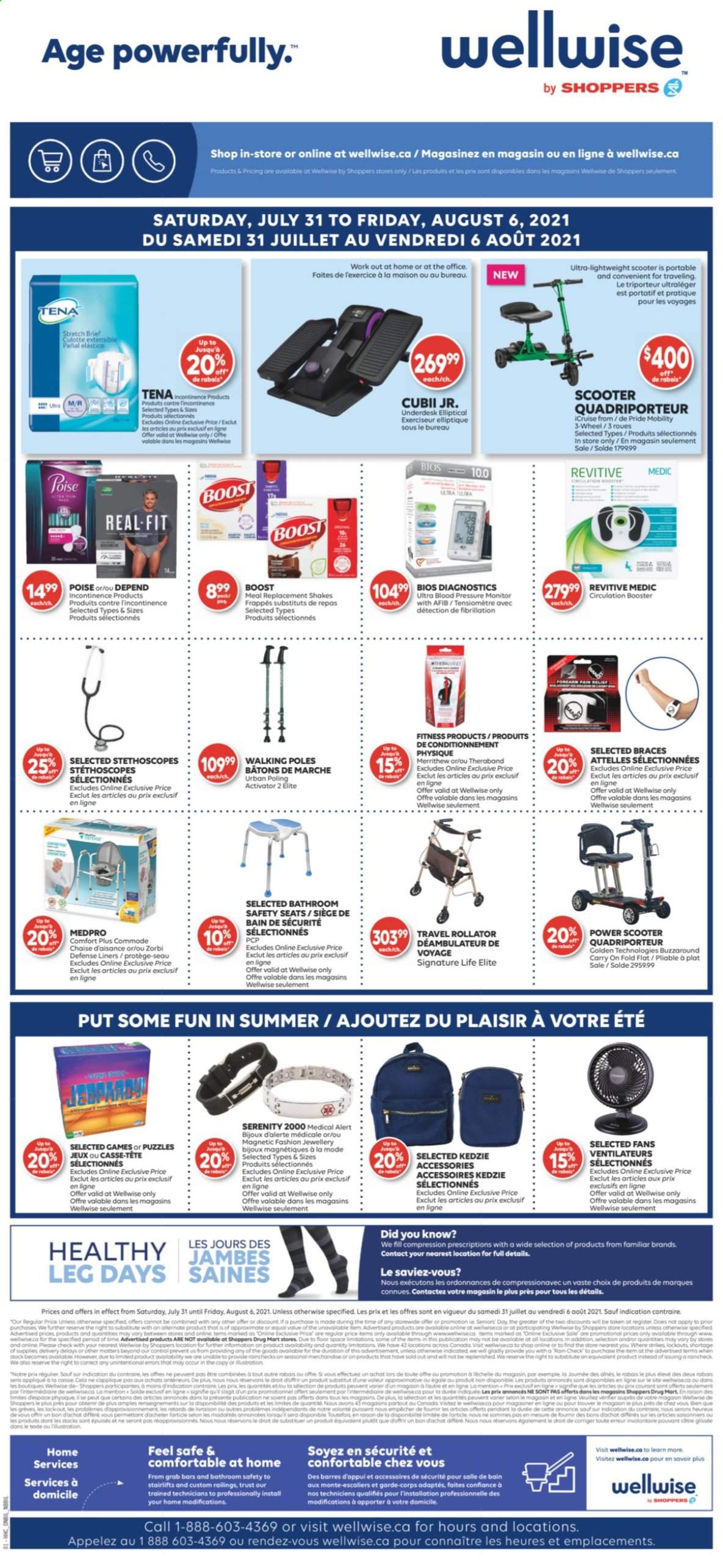 Shoppers Drug Mart flyer - July 31, 2021 - August 06, 2021. Page 15