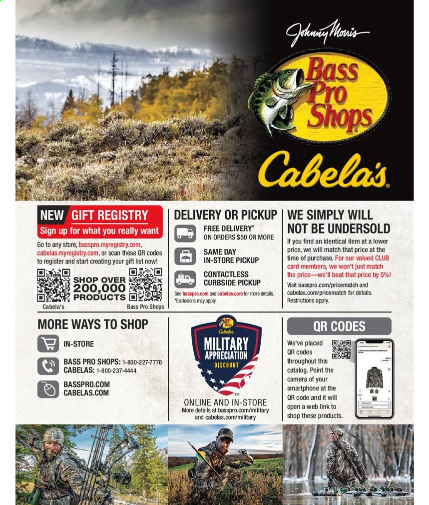 thumbnail - Bass Pro Shops Flyer - Sales products - Bass Pro. Page 7.