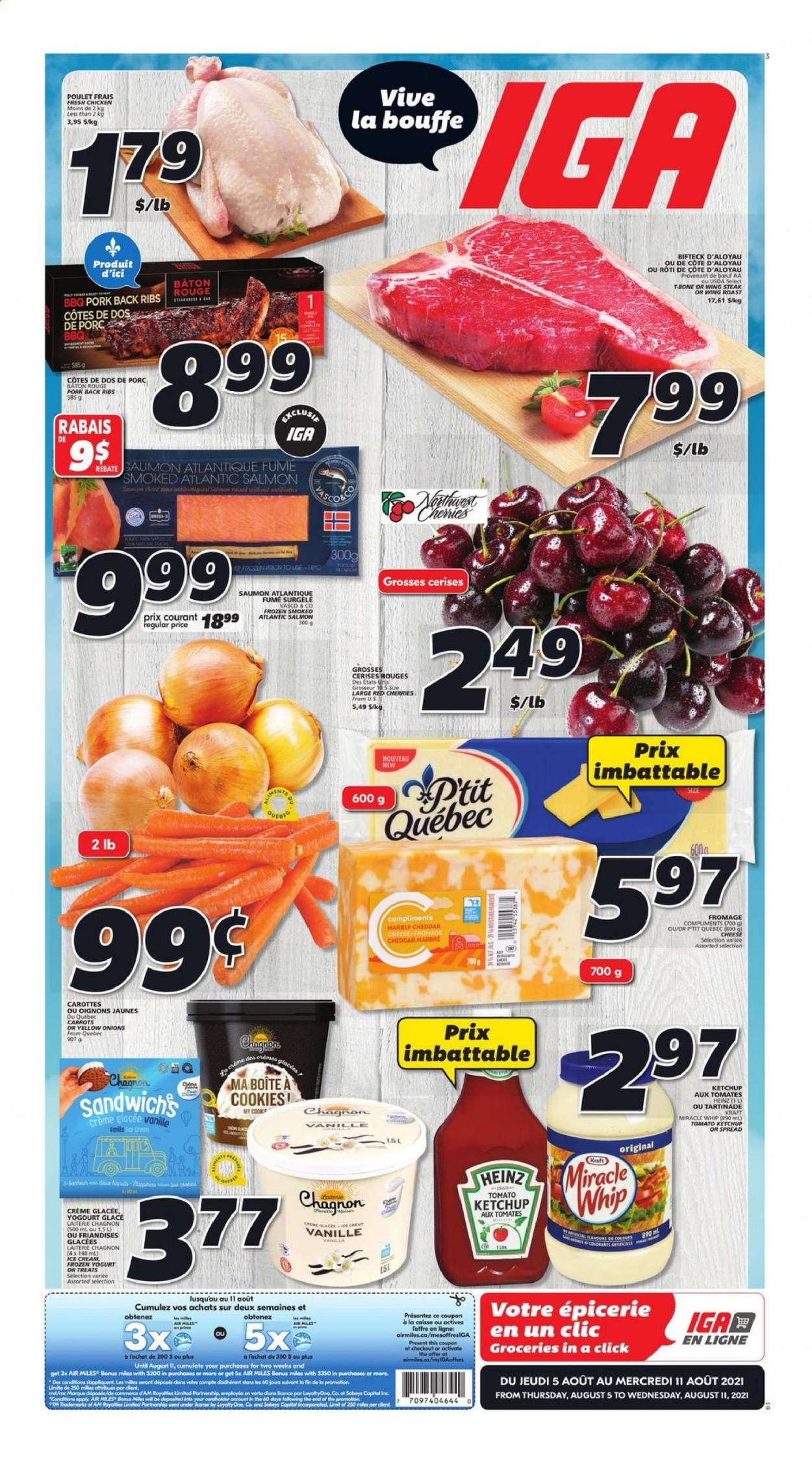 IGA flyer - August 05, 2021 - August 11, 2021. Page 1
