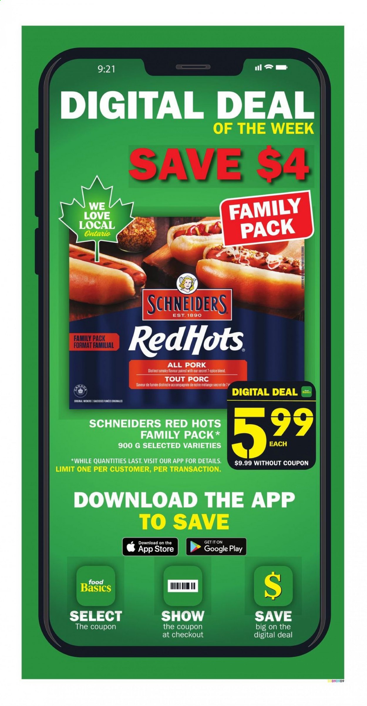Food Basics flyer - August 05, 2021 - August 11, 2021. Page 6
