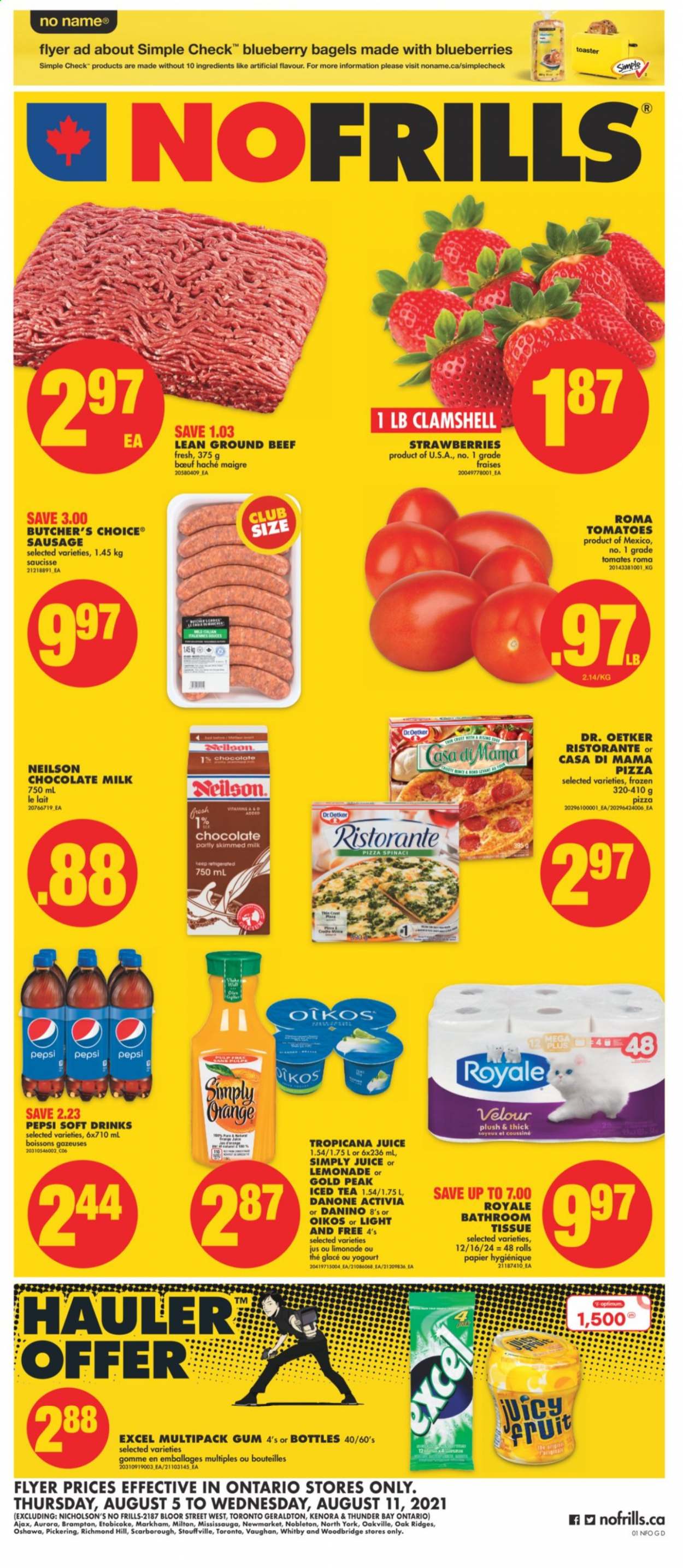No Frills flyer - August 05, 2021 - August 11, 2021. Page 1