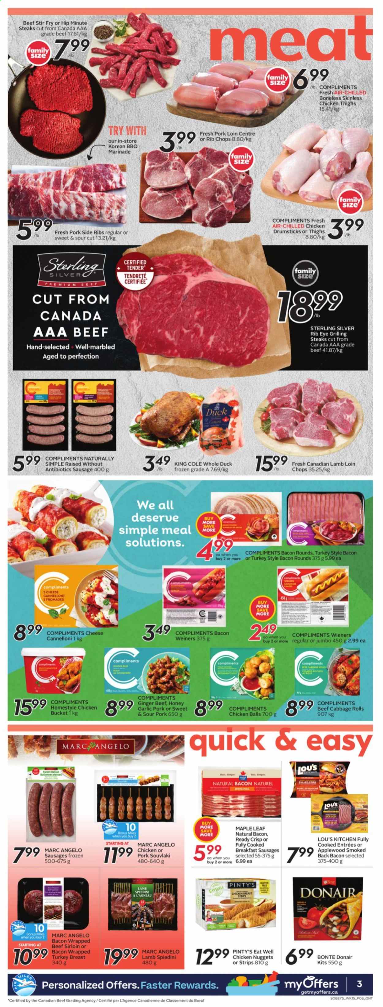 Sobeys flyer - August 05, 2021 - August 11, 2021. Page 3