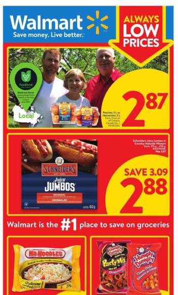 Walmart Flyer - August 05, 2021 - August 11, 2021.