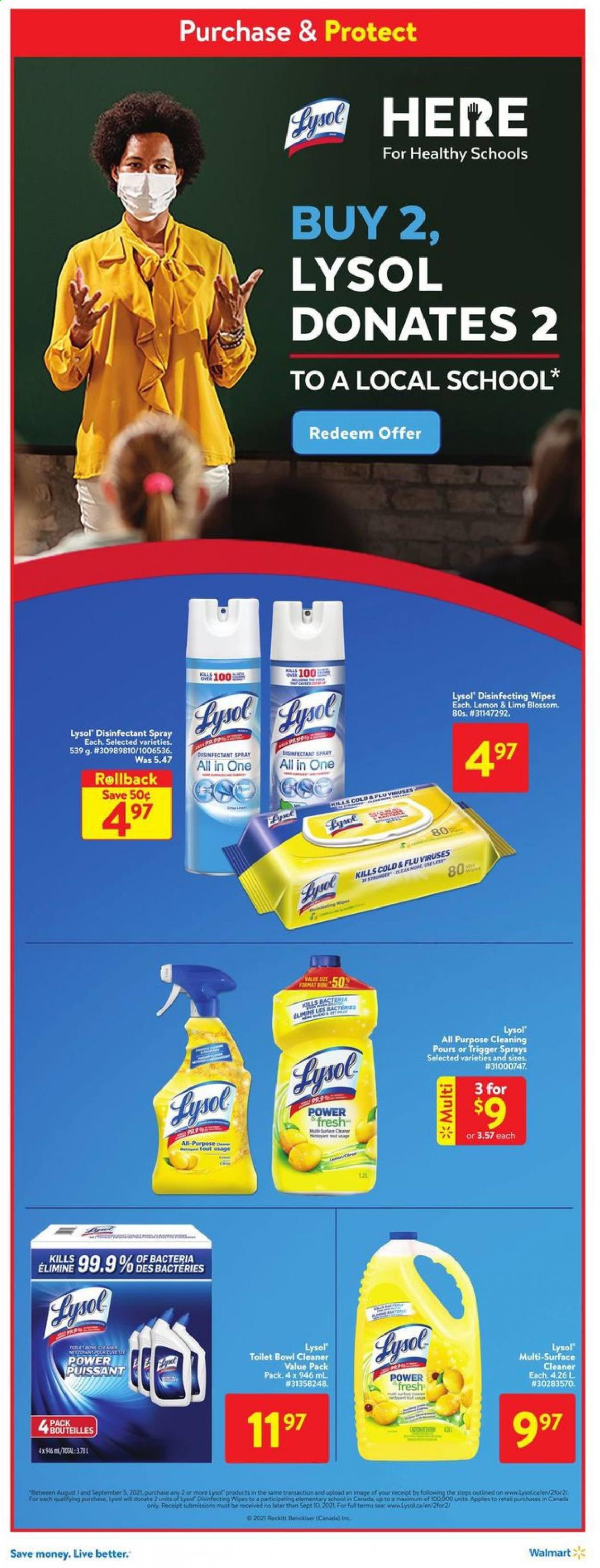 Walmart flyer - August 05, 2021 - August 11, 2021. Page 6