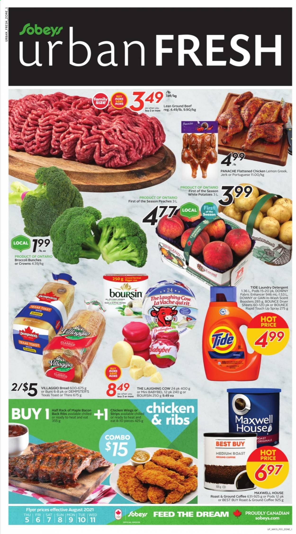 Sobeys Urban Fresh flyer - August 05, 2021 - August 11, 2021. Page 1