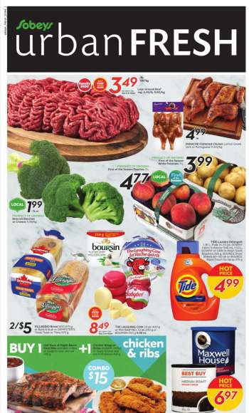 Circulaire Sobeys Urban Fresh - 05 Août 2021 - 11 Août 2021.