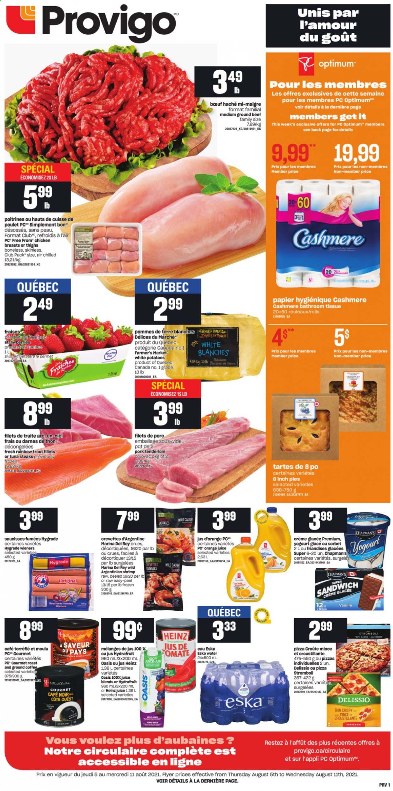 Provigo flyer - August 05, 2021 - August 11, 2021. Page 1