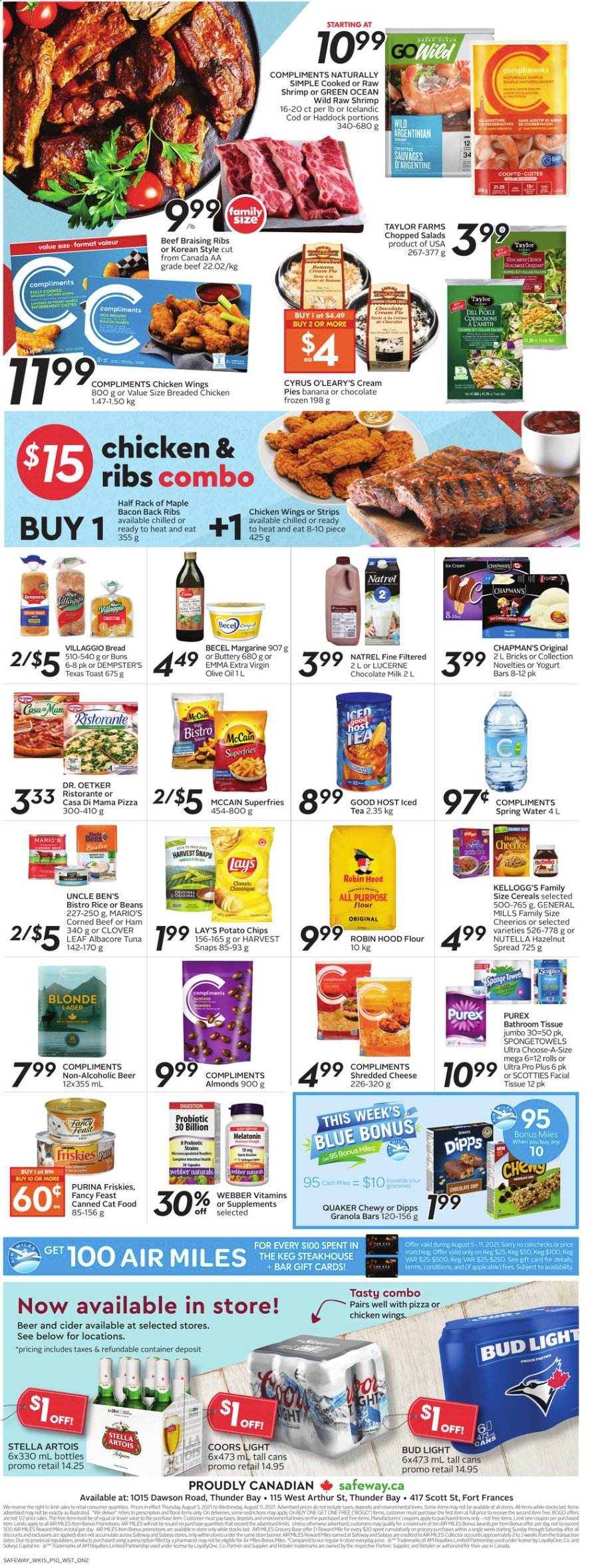 Safeway flyer - August 05, 2021 - August 11, 2021. Page 3