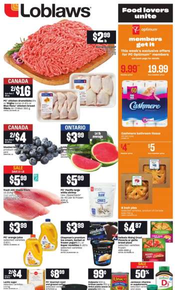 Circulaire Loblaws - 05 Août 2021 - 11 Août 2021.