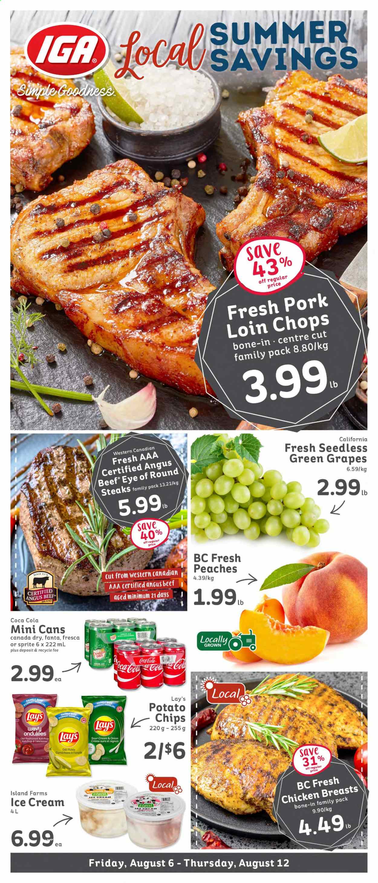 IGA Simple Goodness flyer - August 06, 2021 - August 12, 2021. Page 1