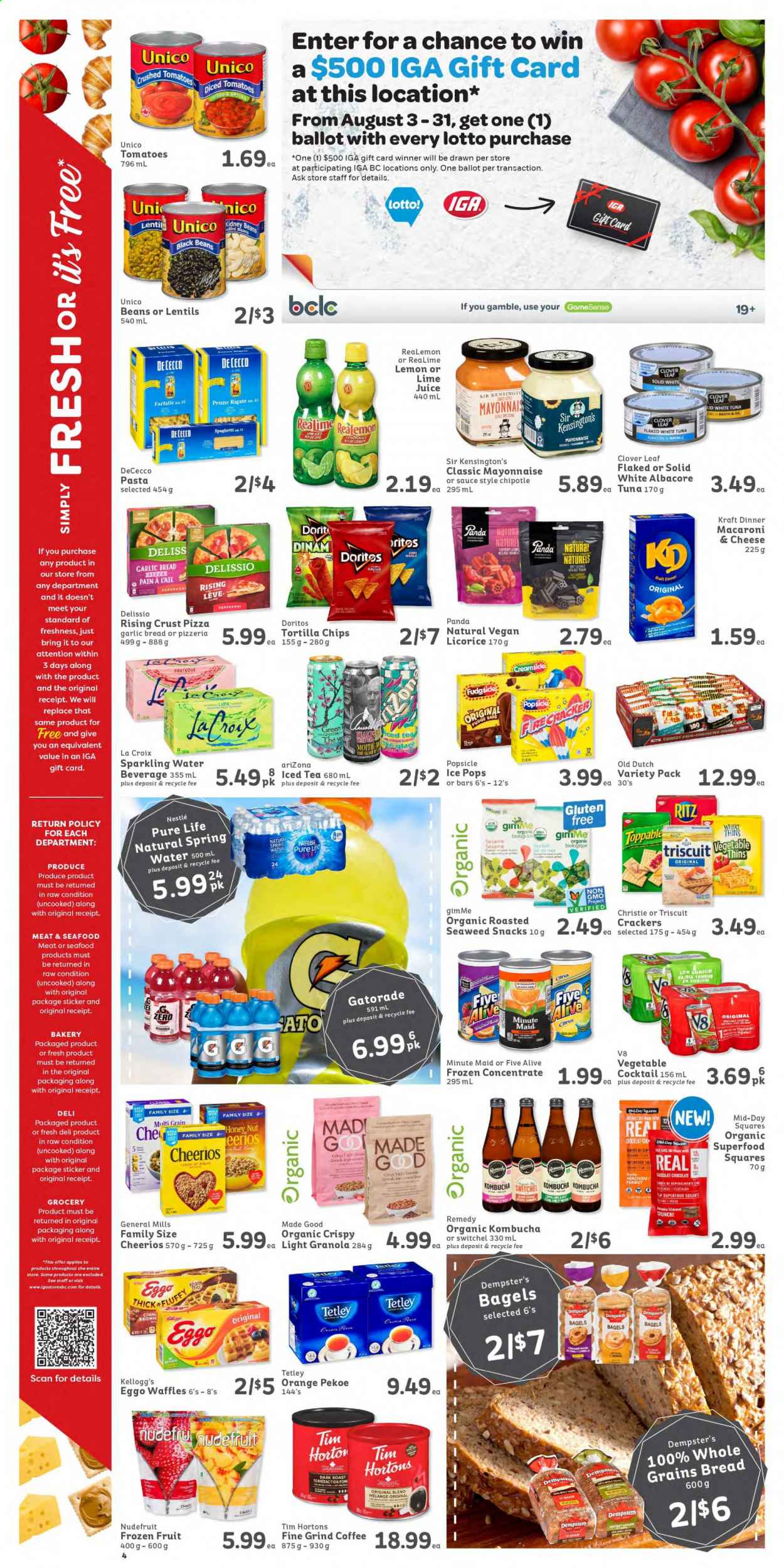 IGA Simple Goodness flyer - August 06, 2021 - August 12, 2021. Page 4