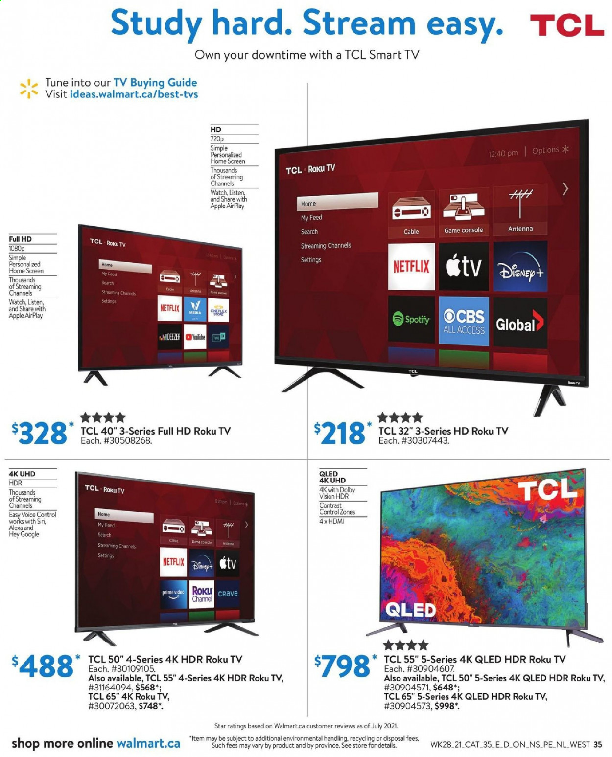 Walmart flyer - August 05, 2021 - September 08, 2021. Page 35