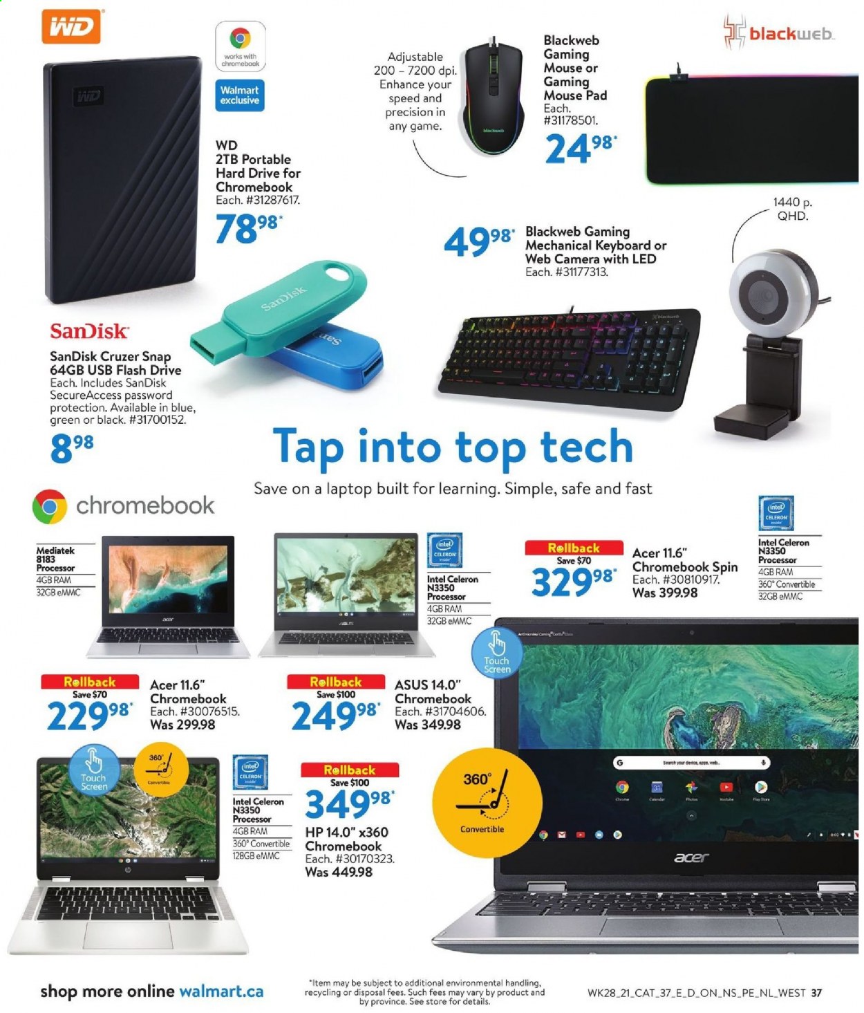 Walmart flyer - August 05, 2021 - September 08, 2021. Page 37