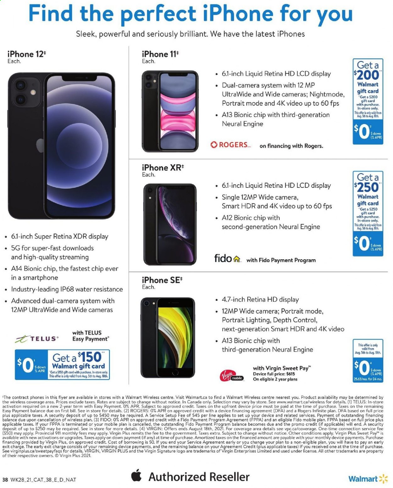Walmart flyer - August 05, 2021 - September 08, 2021. Page 39